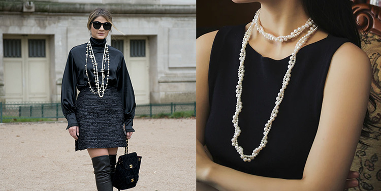 10 Ways to Style a Multi-strand Pearl Necklace