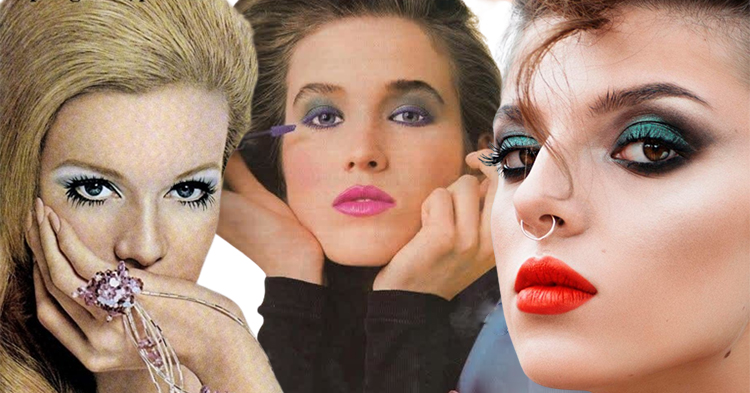 80s fashion makeup