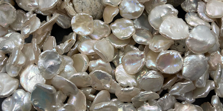 Freshwater Black Keshi Pearl Silver Color Plated Pave Insect Stud NATURAL FRESHWATER STUD PEARL EARRINGS