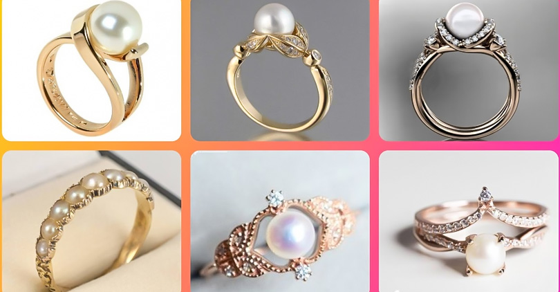 Discover the Latest Pearl Ring Setting Styles