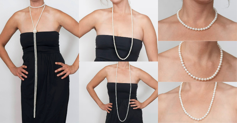 pearl necklace length