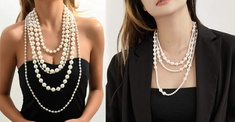 pearl necklace length