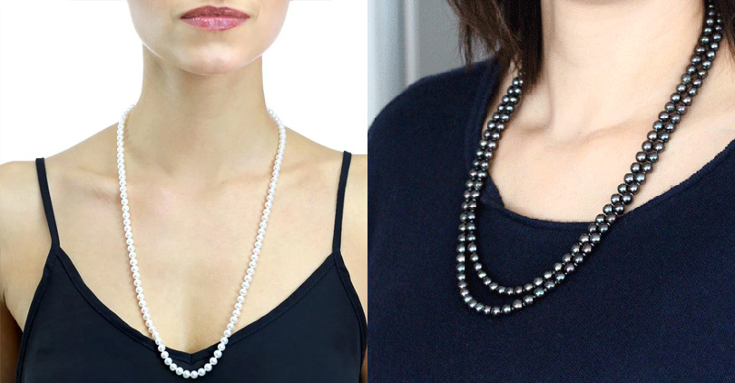 pearl necklace length