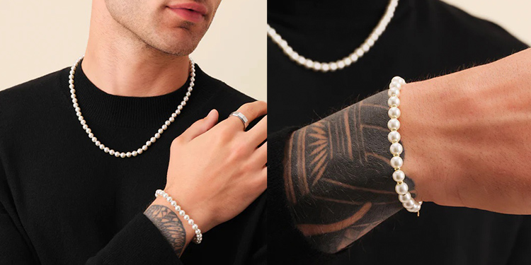 Unveiling Elegance: A Guide to Men's Pearl Bracelets