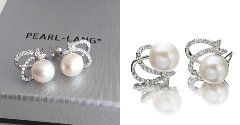 pearl earrings