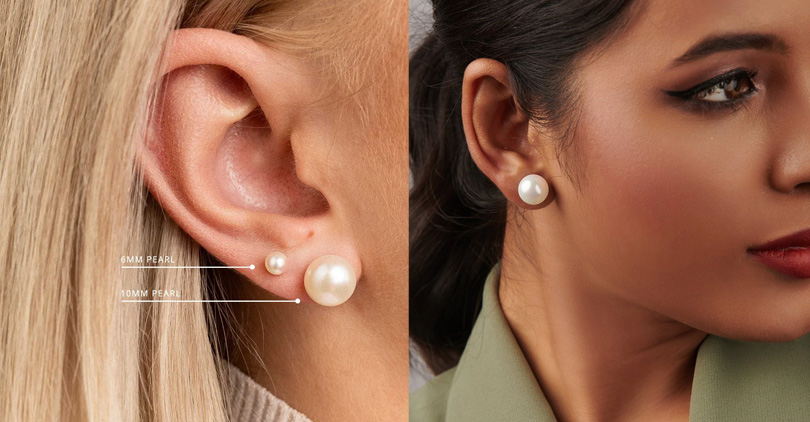 pearl earrings