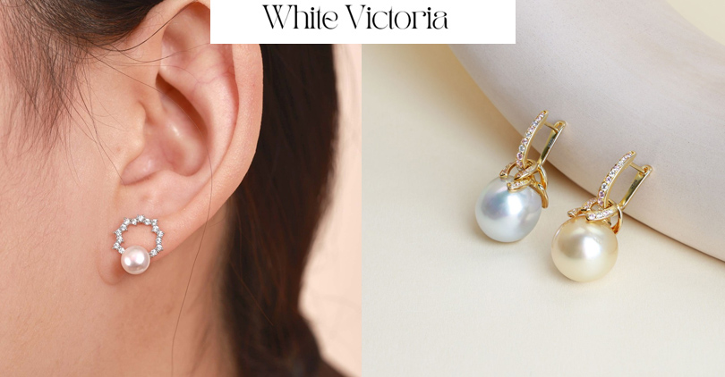 pearl earrings