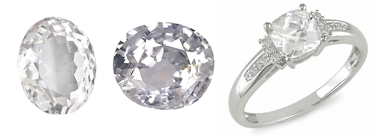 non-diamond engagement ring