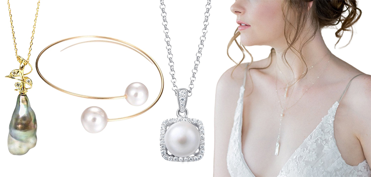 how to wear freshwater pearls for wedding look