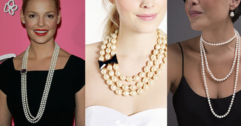 layered pearl necklace