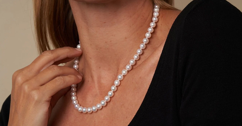 layered pearl necklace