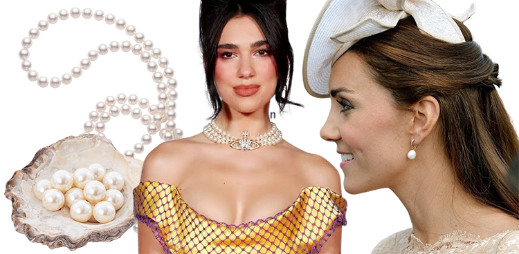 celebrities who love pearls