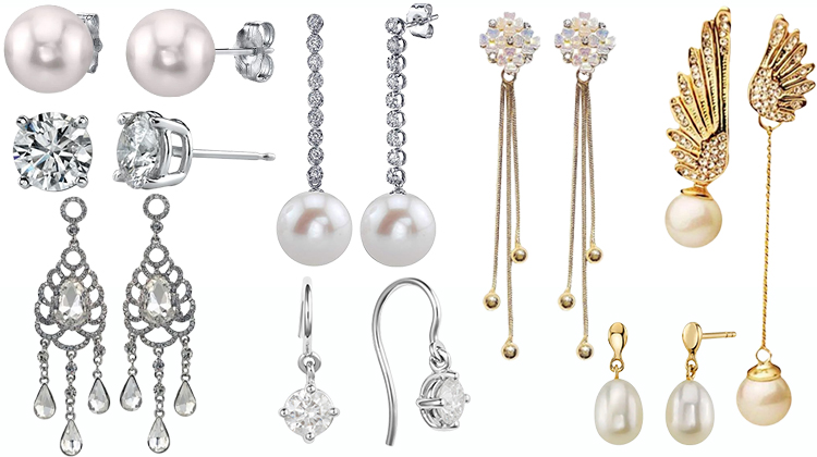 how to choose the perfect wedding earrings