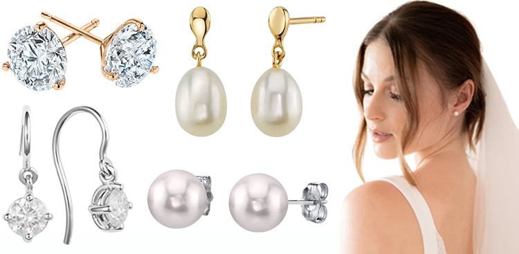 how to choose the perfect wedding earrings